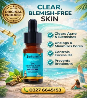 Pilgrim 2% Salicylic Acid Face Serum in Pakistan
