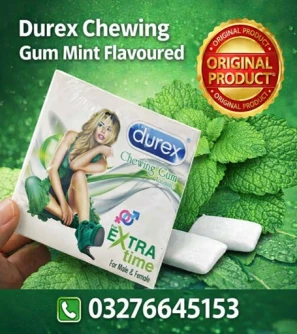 Longtime Mint Durex Chewing Gum in Pakistan
